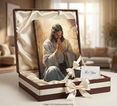 Jesus Prayer Canvas Wall Art Jesus Christ Portrait Wall Decor Picture Christi