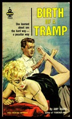 Birth of a Tramp Sexy Pulp Fiction Poster Canvas Print Fridge Magnet 6×8 Large