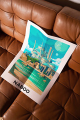 Naboo – Star Wars Movie Poster, Star Wars Fan Art, Gamer Decor