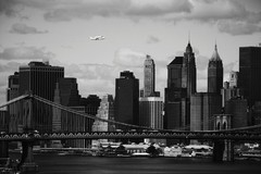 Space Shuttle Enterprise Flying Over New York NYC Photo Photograph Poster 36×24
