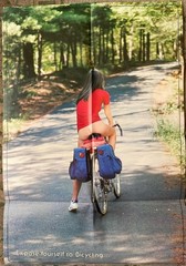 EXPOSE YOURSELF TO BICYCLING 1980 art print poster 3909