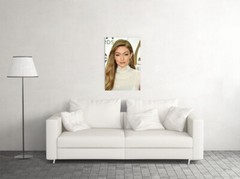 Gigi Hadid Sexy Model Girls Artist Fashion Print Wall Art Home – POSTER 20×30