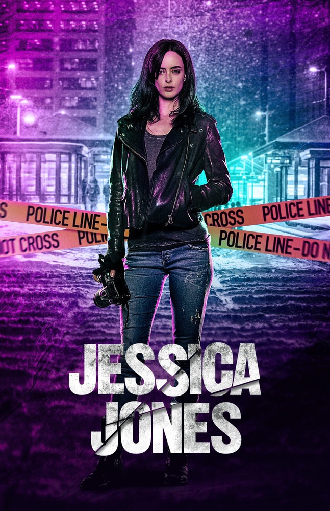 BB2378 Marvels Jessica Jones Show 2015 Actress Movie Poster 11×17