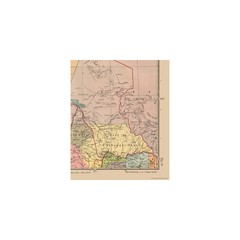 Historic Map – South Africa – Streit 1913 – Vintage Wall Art