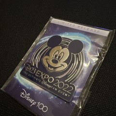 D23 Expo 2022 Ultimate Disney Fan Event Mickey Mouse Disney 100th Pin Sealed