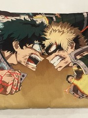 My Hero Academia Animation Midoriya Vs Bakugou Pillow Sham Zipper Home Decor