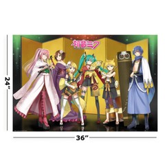 Hatsune Miku – Personality / Anime / Manga Poster (Kuroshishi Unit)