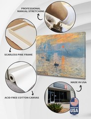 DECORARTS – Claude Monet Canvas Wall Art Set of 2, Giclee Prints on Canvas