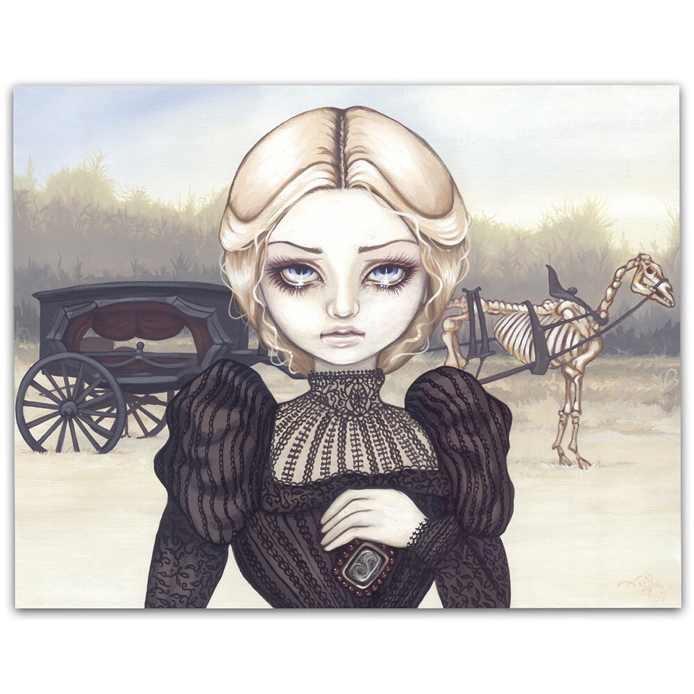 Strangeling Bleak Mourning – 11×14 Unframed Art Print Poster – Decor and Gift