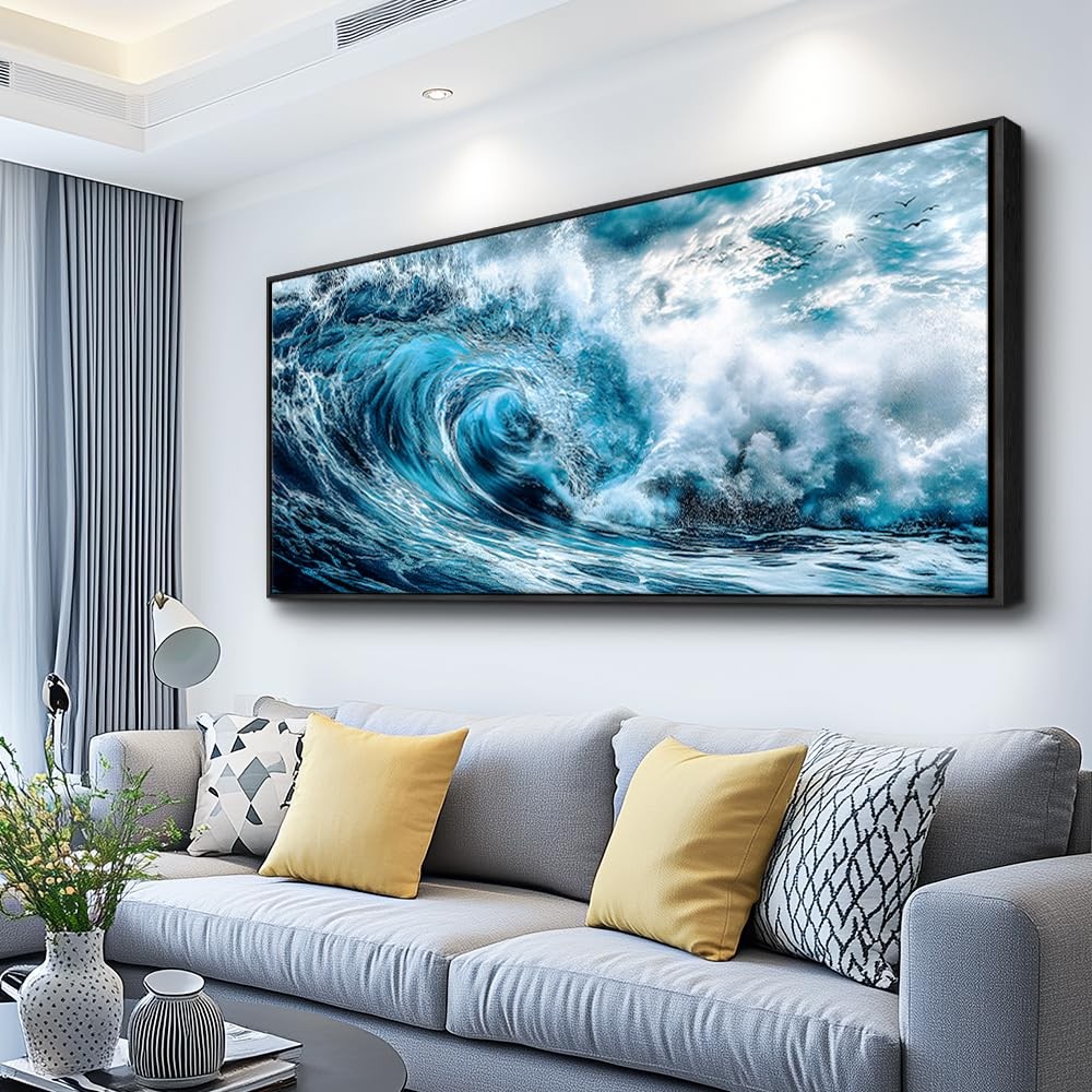 Wall Art For Living Room Wall Decor For Bedroom Ocean Inspiration Pictures Bl…