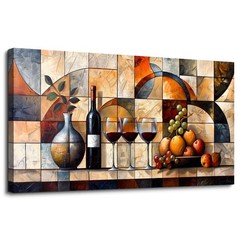 PHAOHUAXM Abstract Canvas Wall Art For Living Room Large Wall Decor For Bedro…