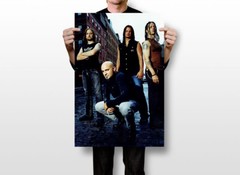 Disturbed Music Band Men Singers Painting Print Wall Home Decor – POSTER 20×30