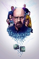 612423 Breaking Bad Movie Sticker Classic American Series Wall Print Poster
