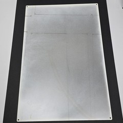 Rare Vintage DC The Mall Metal Triptych 48×24 Collector Wall Art Map Decor