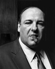 James Gandolfini Smokin’ a Cigar Tony Soprano The Sopranos Photo Print Poster