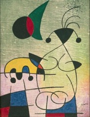 The Sun Embracing the Lover Art Print – Joan Miró – Midcentury Abstract Surreal