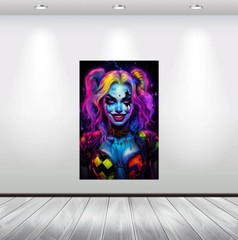 Harley Quinn Wall Vinyl Decal Graphic (Removable Adhesive Backing)
