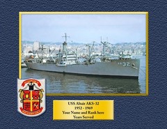 USS AMERICA CVA-CV66 8.5 X 11 Custom Personalized Print of US Navy Ships Gift