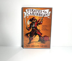 Pirates of the Caribbean Attraction Poster FRAMED 12″x18″ ~ Disneyland
