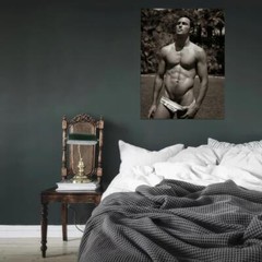 V8300 Noah Mills Hot Smoke Sport Body Handsome Model Actor WALL POSTER PRINT