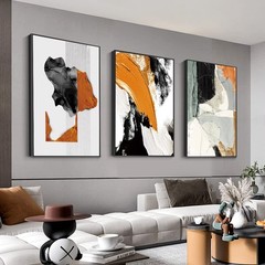 Canvas Wall Art Aesthetic Abstract Graffiti Large 32″ X 24″ Set of 3 Minimali…