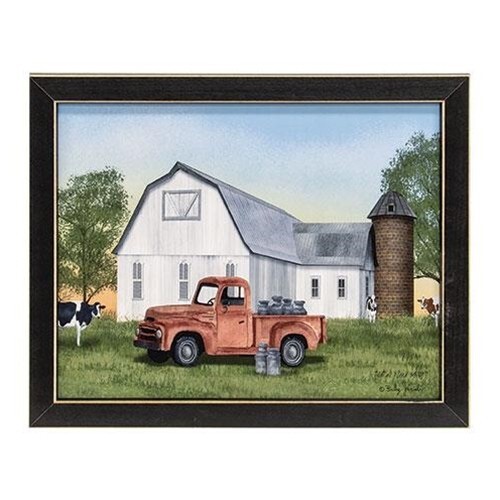Billy Jacobs Y’ALL NEED MILK 9″x11″ Framed Print – Country Farm Life