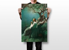 Jesus In The Garden Of Gethsemane Religious Print Wall Art Home – POSTER 20×30