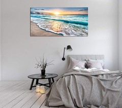 Ocean Waves Nature Pictures for Living Room