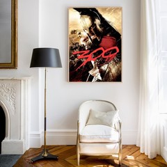 300 (2007) Movie Poster Wall Art Print