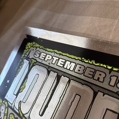 2025 Louder Than Life Louisville KY September 18-21 events foil Poster