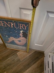 VTG Century Magazine Poster Midsummer Holiday August Will Bradley Art Nouveau