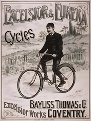16381.Wall Decor Poster.Interior Art.Cycle Bayliss Thomas British Bicycle Ad