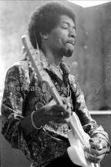 Jimi Hendrix Live in Concert Photo Print Poster Rock Guitarist