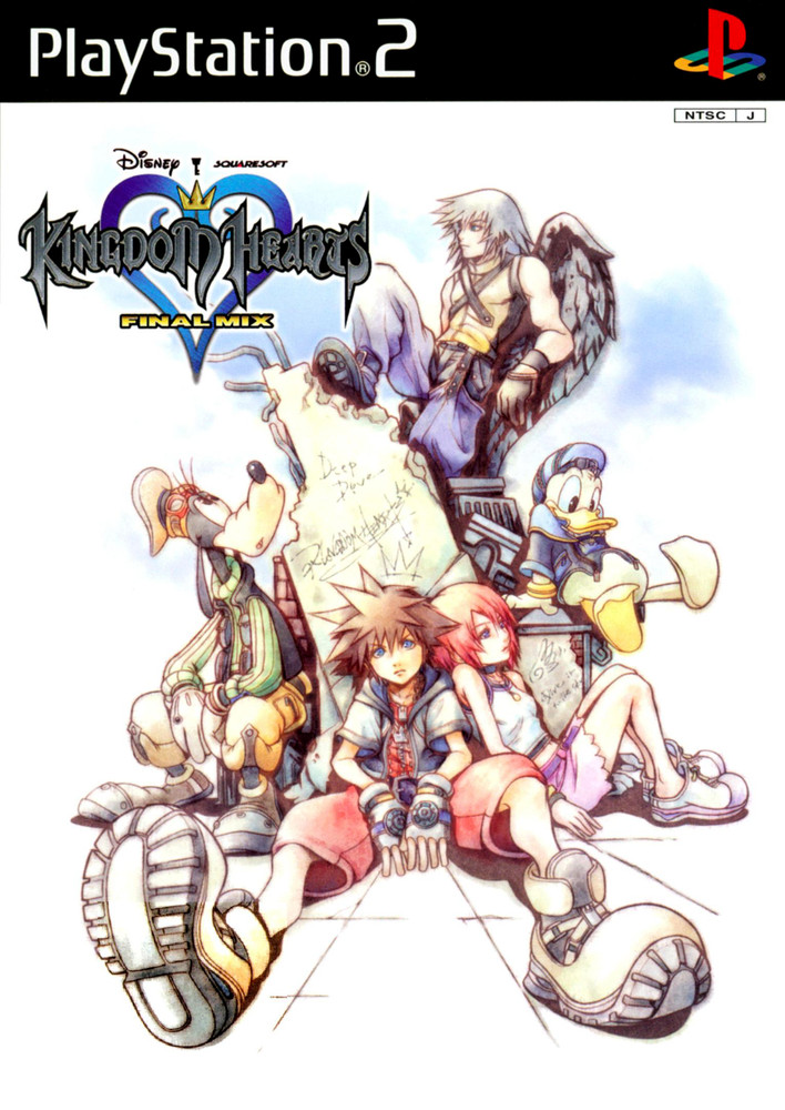 Kingdom Hearts Final Mix PS2 BOX ART Premium POSTER MADE IN USA – PS2452