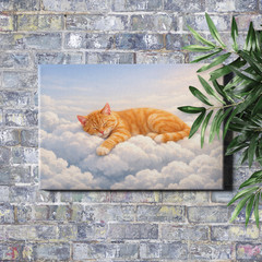 Moody Moss Pumpkin Canvas Artwork Gothic Floral Forest Wall Decor Print