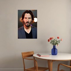 615966 Keanu Reeves Director Artist Actor Producer Wall Print Poster