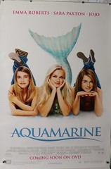 AQUAMARINE Movie POSTER 27″X40″ Emma Roberts, JoJo, Sara Paxton NOS (b980)