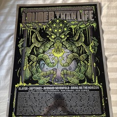 2025 Louder Than Life Louisville KY September 18-21 events foil Poster