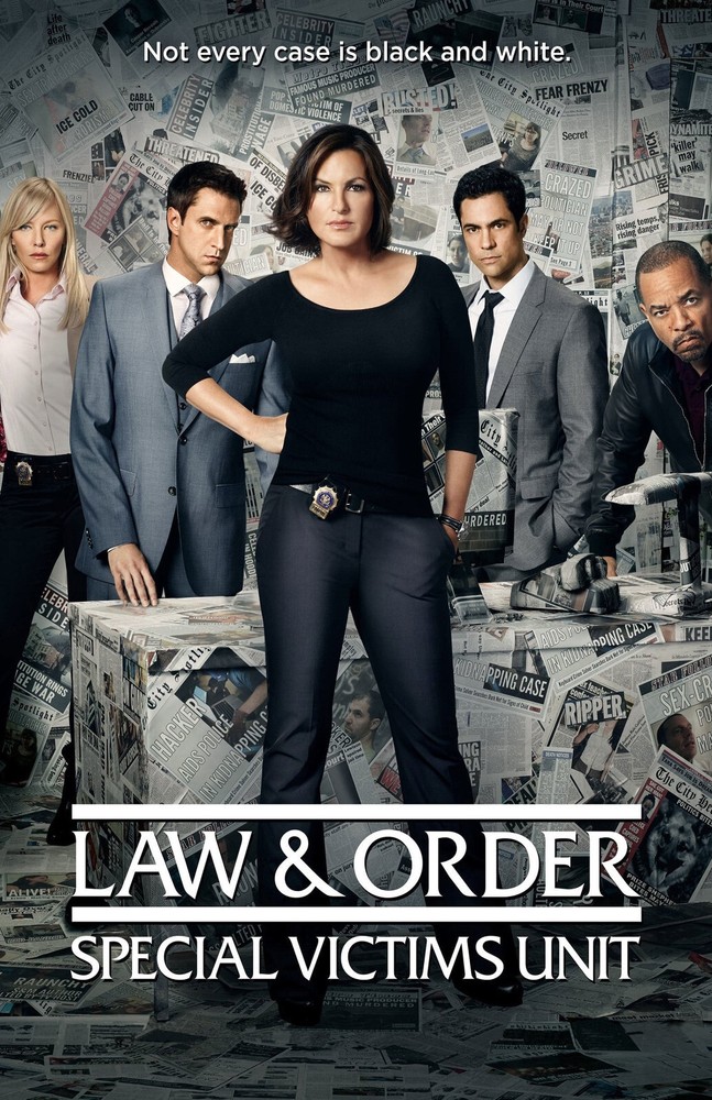 BB2212 Law & Order Special Victims Unit Show 1999 Crime Drama Movie Poster 11×17