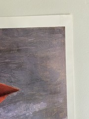Man Ray Lips Poster Artpost Fotofolio Editions 1988 52.5″ X 25″