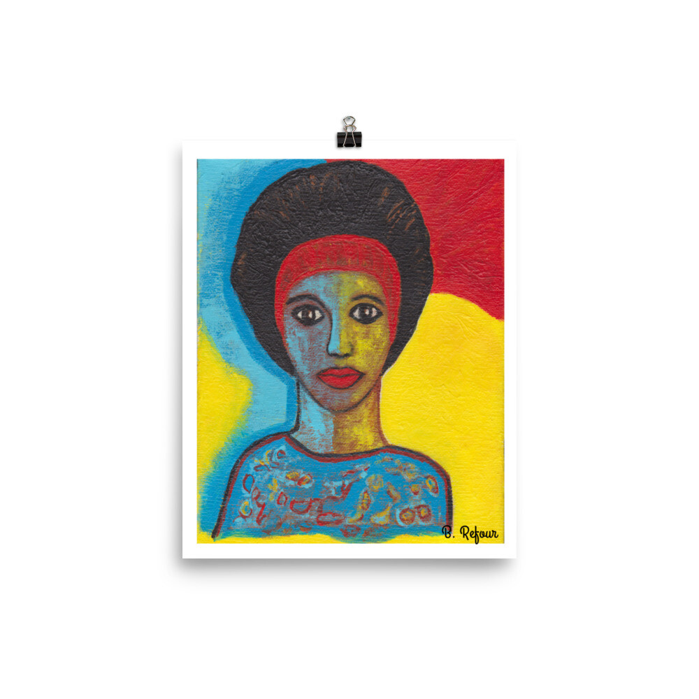 Lynnette, Fine Art Reproduction, African American Art Poster Print