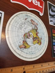 Flat Earth Stickers NASA LIES MOON HOAX VARIETY PACK (6) *WORLDWIDE SHIPPING*