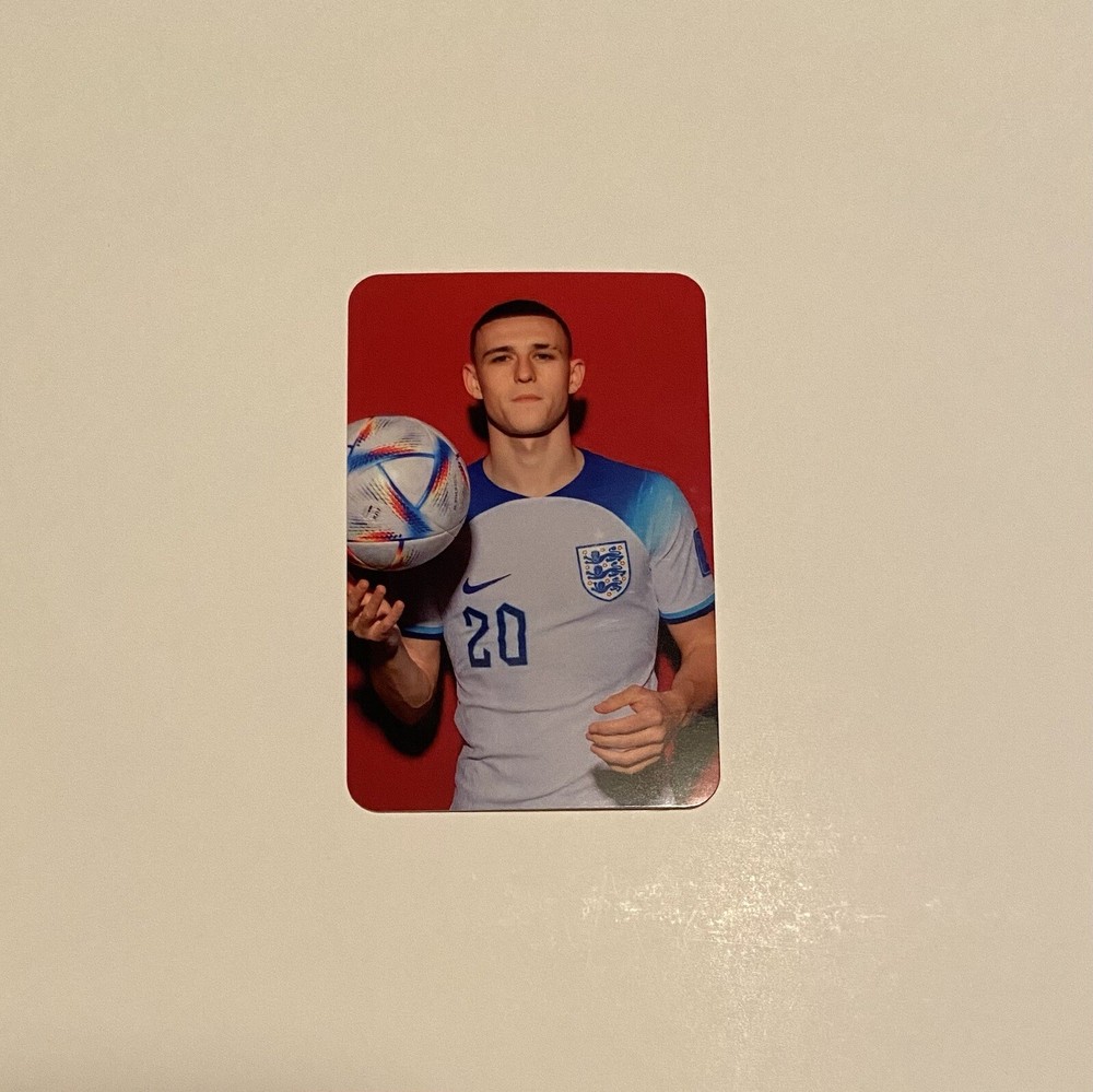Phil Foden Photocard 2×3 Inches