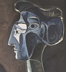 PABLO PICASSO Grand Profil, 1990