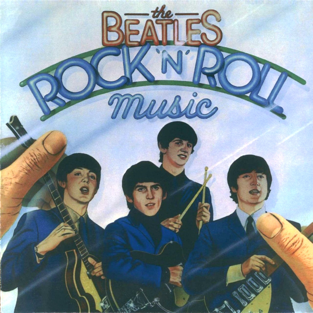 Beatles Rock and Roll Music Album Cover Poster Print 12 x 12
