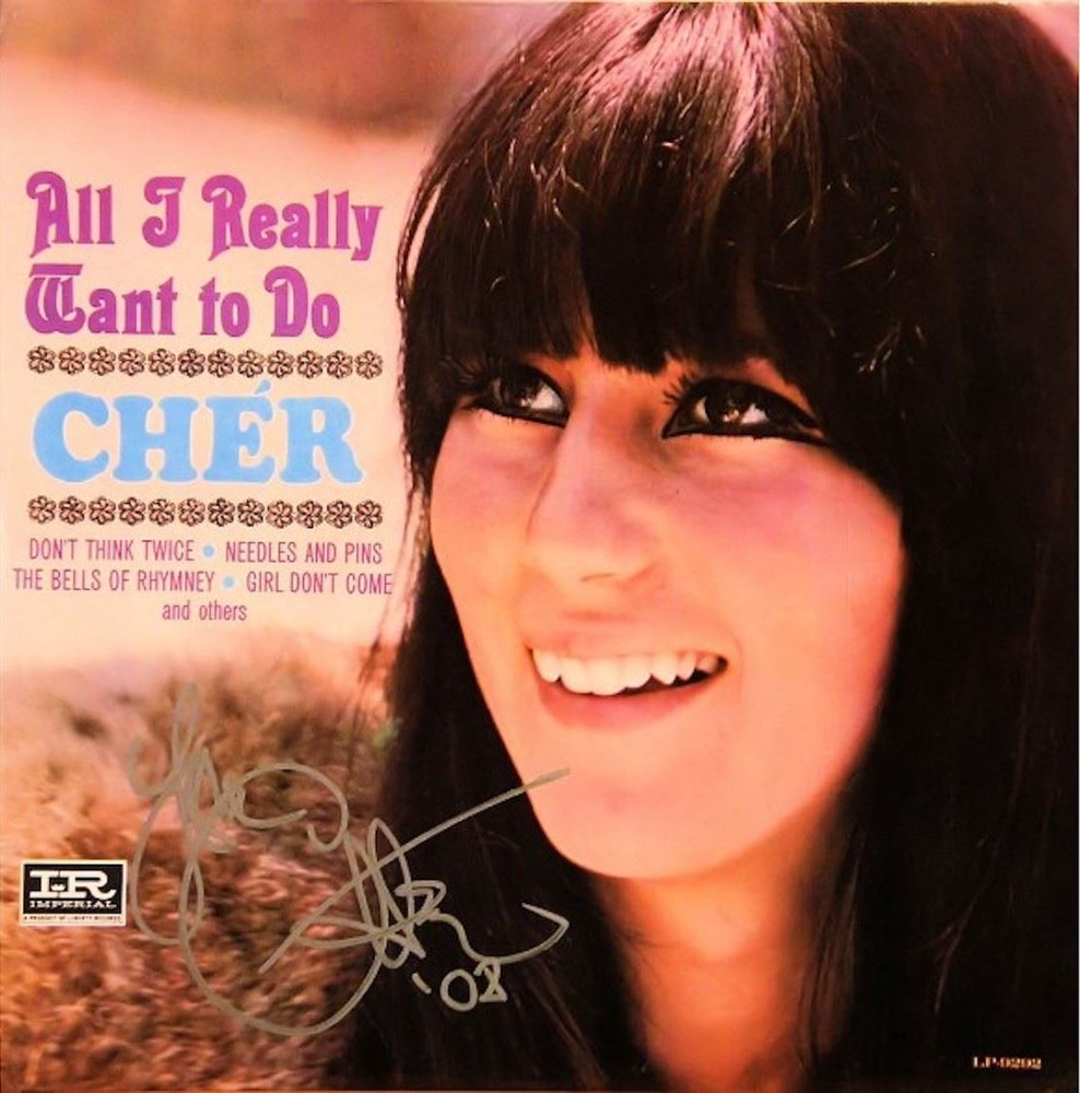 Cher All I Really Want to Do Music Album Cover Poster Print 12 x 12