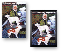 12×18″ Goodfellas Movie Prop Print – Old Man with Dogs Done by Tommy’s Mother