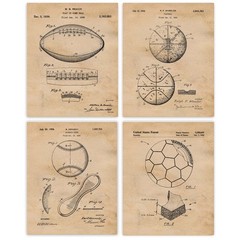 Mix & Match Set Patent Prints, Select 4 (8×10) Art Decor Home Work Office School