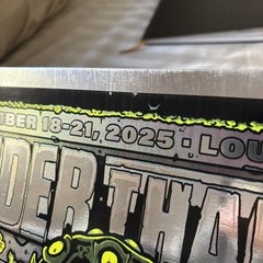 2025 Louder Than Life Louisville KY September 18-21 events foil Poster
