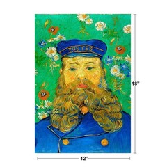 Van Gogh Vincent Portrait Of The Postman Joseph Art Print Poster 12×18